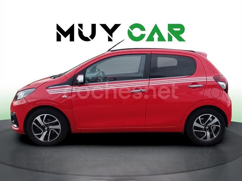 Usado Peugeot 108 Collection 82 CV (60 kW) 2018 Rojo Utilitario
