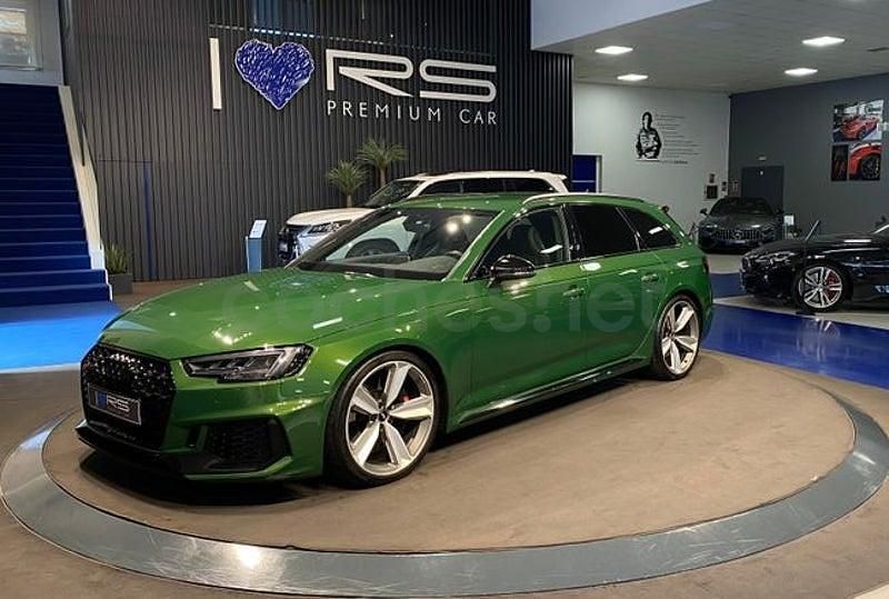 Usado Audi RS4 Design 450 CV (330 kW) 2019 Verde Familiar