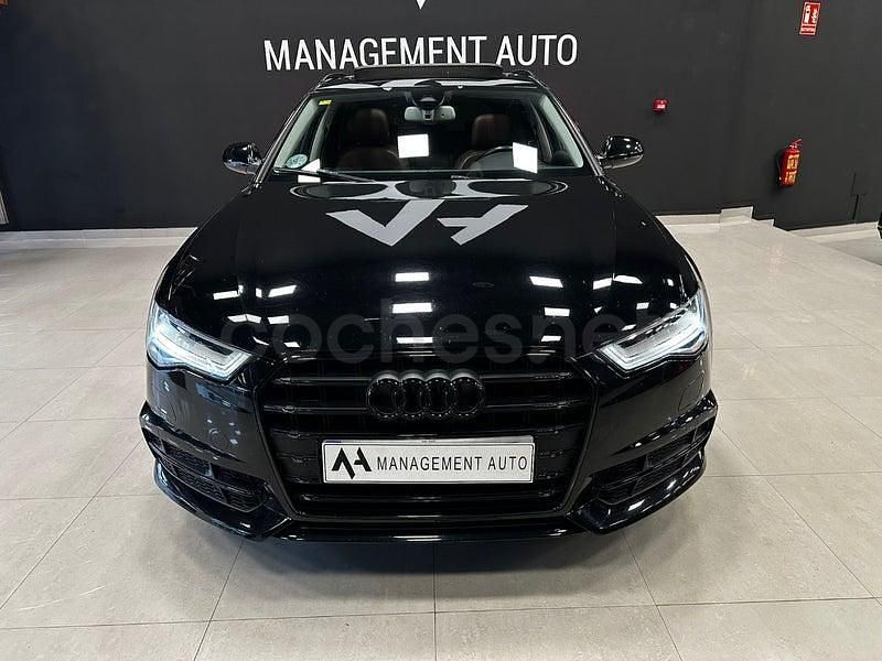 Usado Audi A6 S-Line 218 CV (160 kW) 2017 Negro Familiar