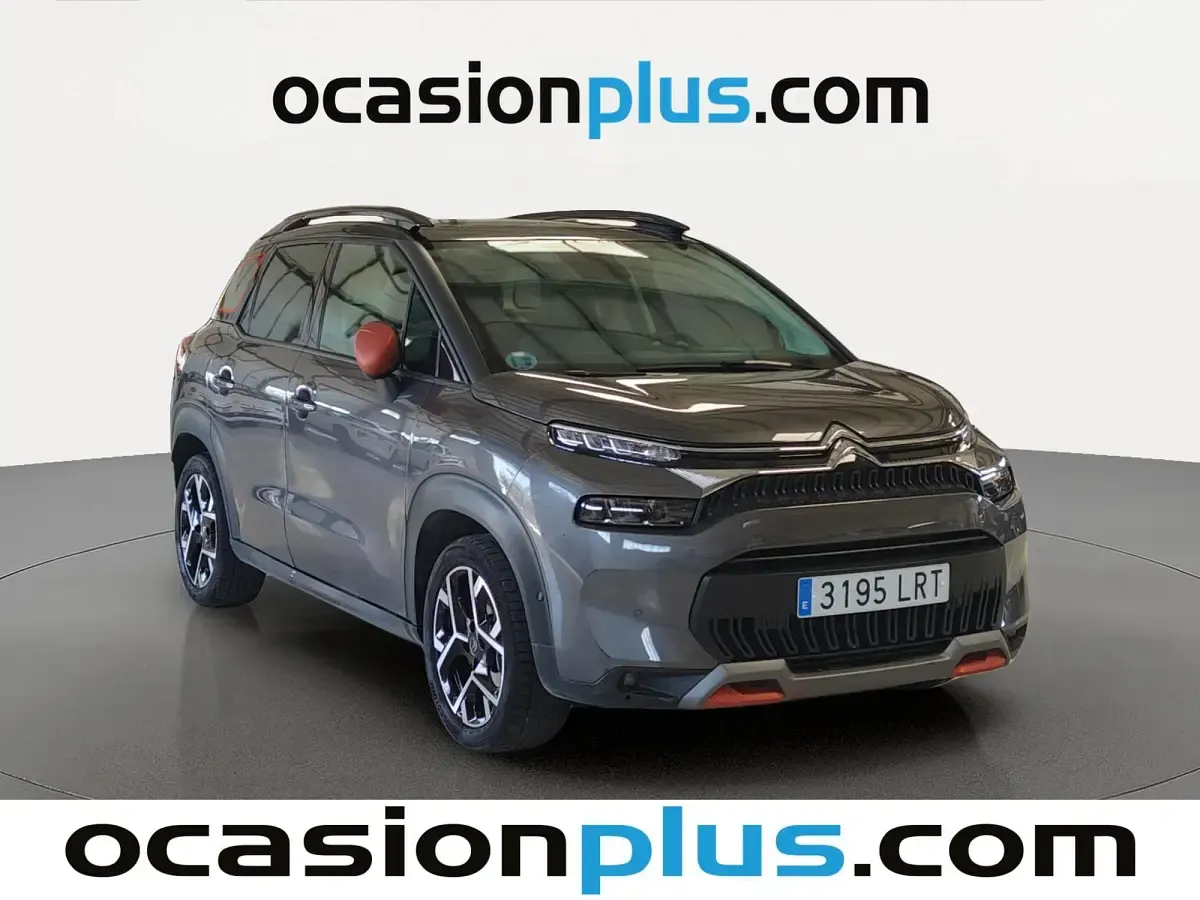 Usado Citroën C3 Aircross PureTech 131 CV (96 kW) 2021 Gris SUV
