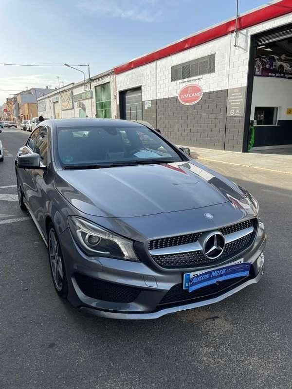 Gris Usado 2015 Mercedes CLA200 AMG line Coupe | 20.900 € (Un poco caro) - Imagen 1/4