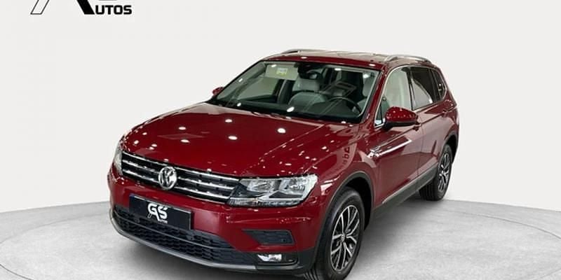 Rojo Usado 2020 VW Tiguan Allspace Advance SUV | 25.499 € (Precio justo) - Imagen 1/4
