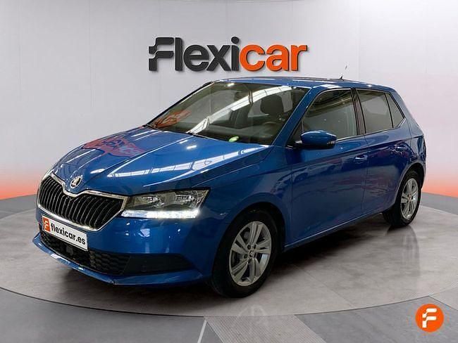 Usado Skoda Fabia Ambition 95 CV (69 kW) 2021 Azul