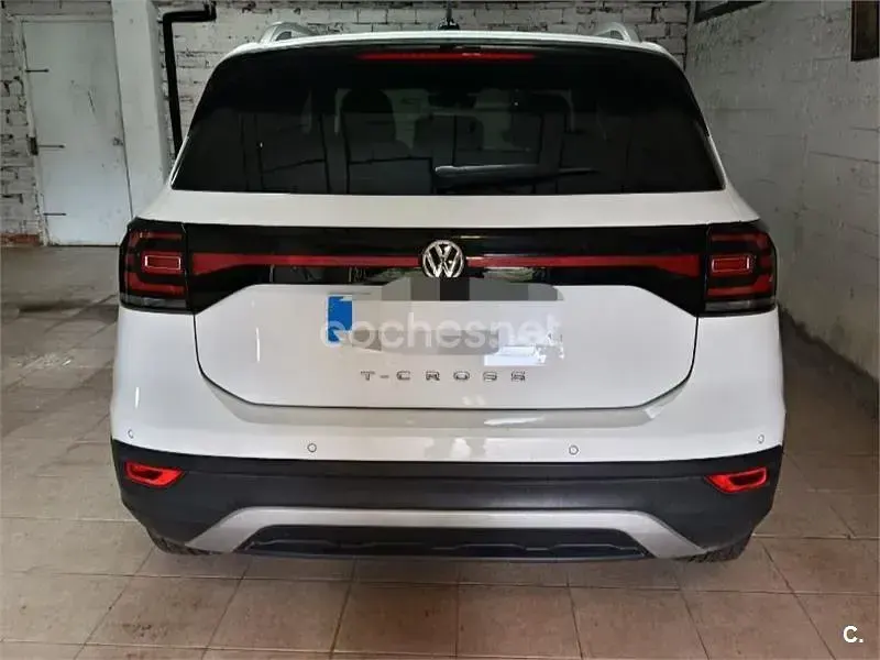 Usado VW T-Cross Sportline 115 CV (84 kW) 2019 Blanco SUV
