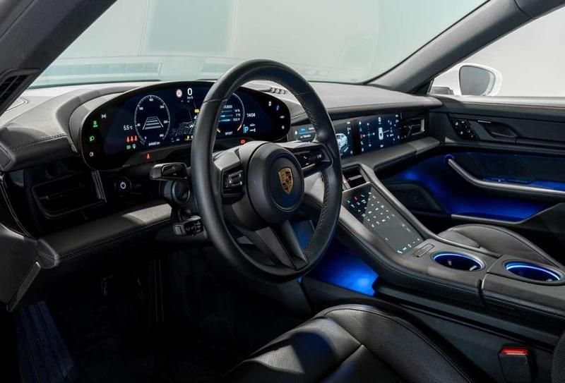 Usado Porsche Taycan 4S 389 kW (530 CV) 2020 Blanco Berlina