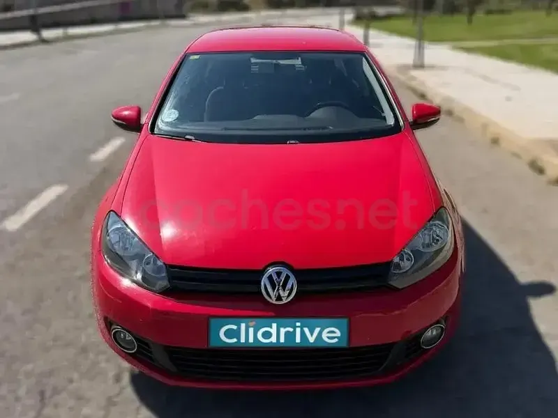 Usado VW Golf VI Advance 122 CV (89 kW) 2009 Rojo Utilitario