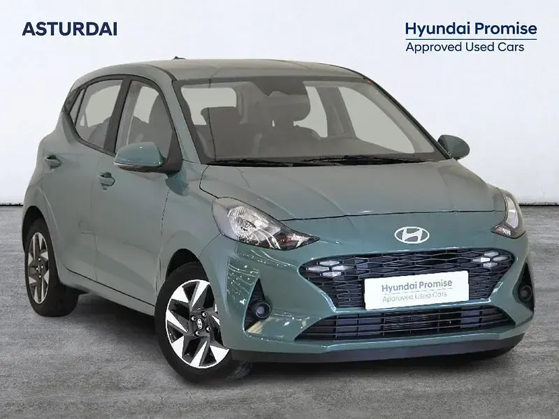 Usado Hyundai i10 63 CV (46 kW) 2025 Verde Utilitario