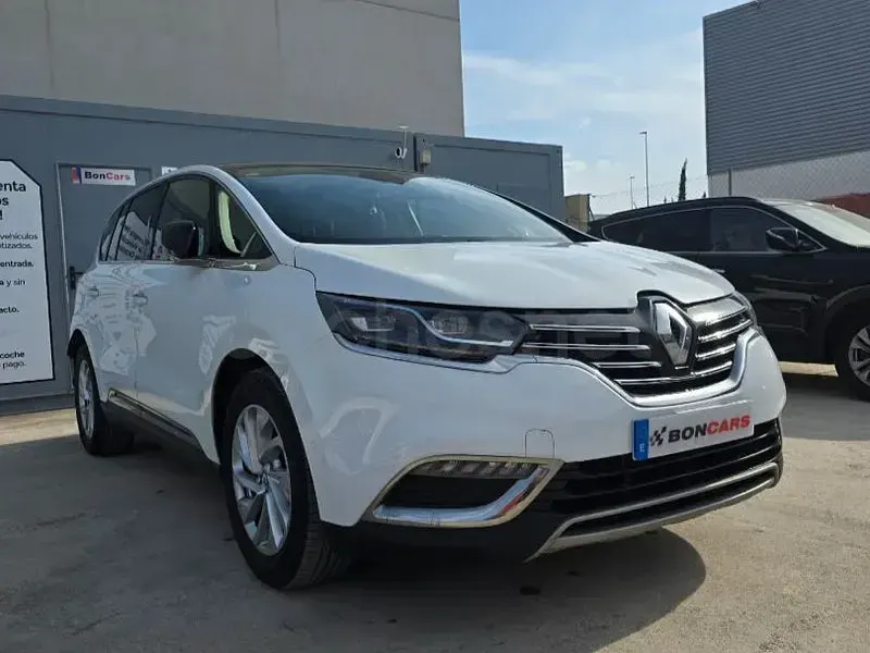 Usado Renault Espace Life 130 CV (95 kW) 2015 Blanco Monovolumen