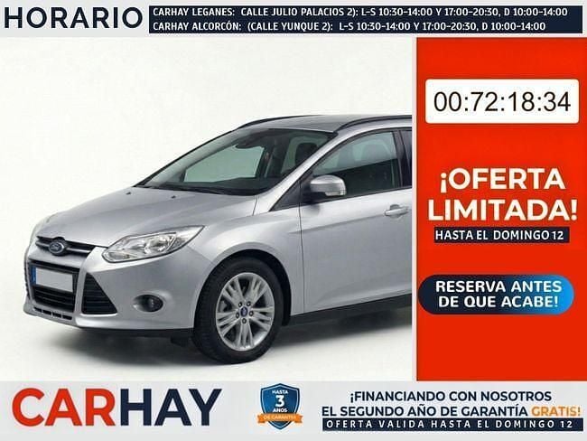 Usado Ford Focus Trend 95 CV (69 kW) 2012 Gris Familiar