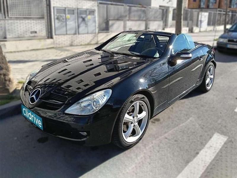 Usado Mercedes SLK200 163 CV (119 kW) 2006 Negro Descapotable
