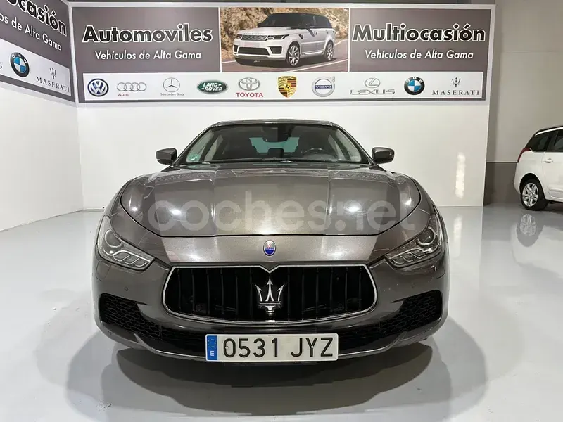 Usado Maserati Ghibli 350 CV (257 kW) 2017 Gris / plata Berlina