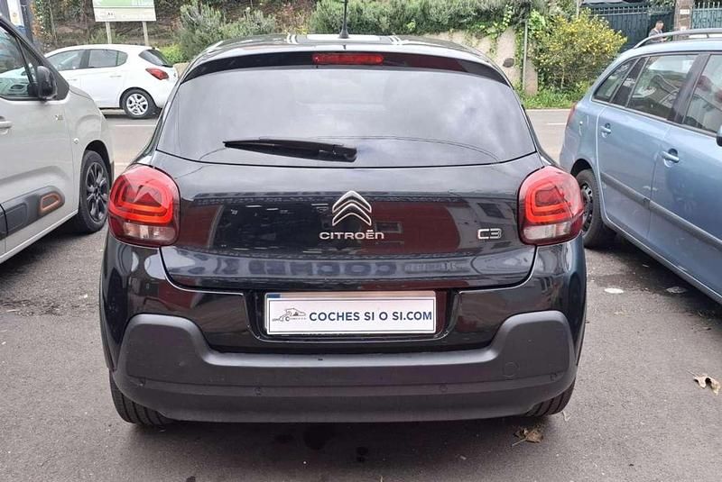Usado Citroën C3 PureTech 83 CV (61 kW) 2022 Negro Utilitario