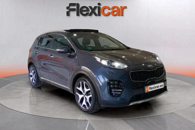 Gris Usado 2016 Kia Sportage GT-Line SUV | 14.290 € (Buen precio) - Imagen 1/4