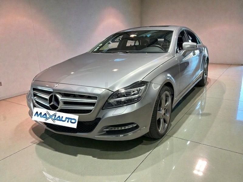 Usado Mercedes CLS350 265 CV (194 kW) 2012 Gris / plata Berlina