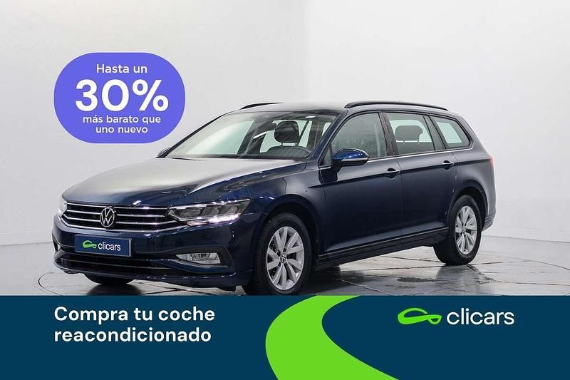 Azul Usado 2020 VW Passat Business Familiar | 17.690 € (Precio justo) - Imagen 1/4