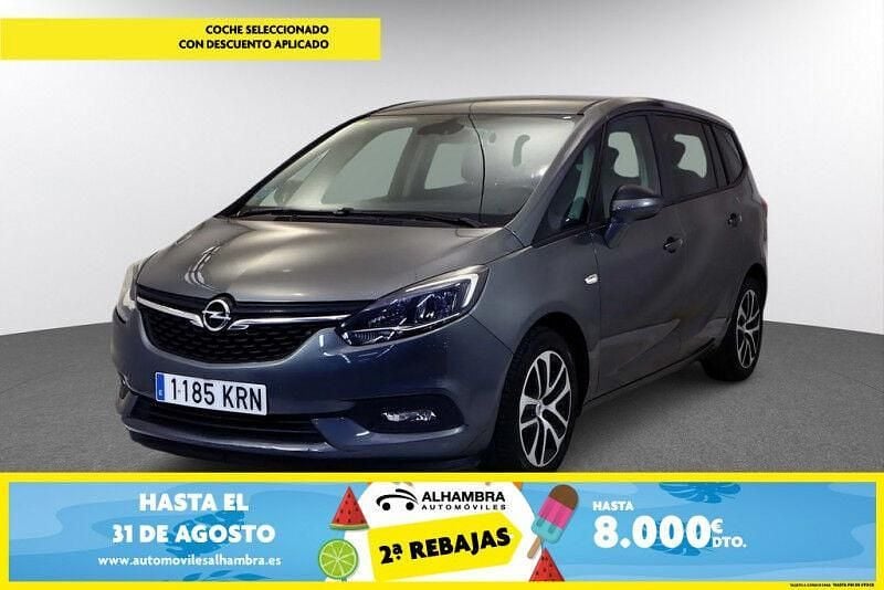 Gris / plata Usado 2019 Opel Zafira Selective Monovolumen | 14.990 € (Un poco caro) - Imagen 1/4