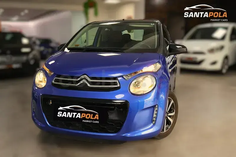 Usado Citroën C1 72 CV (52 kW) 2019 Azul Utilitario