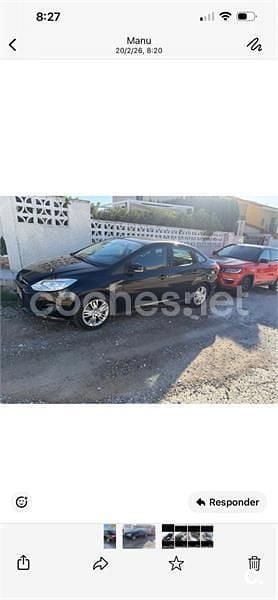 Usado Ford Focus Titanium 115 CV (84 kW) 2011 Negro Berlina