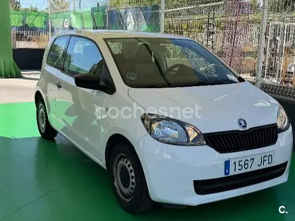 Usado Skoda Citigo Ambition 60 CV (44 kW) 2015 Blanco Utilitario