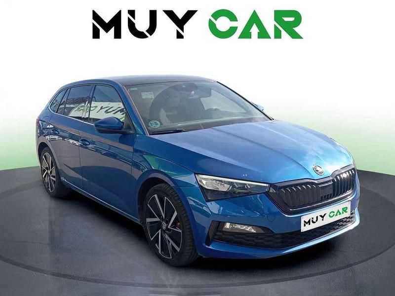 Usado Skoda Scala Sport 150 HP (110 kW) 2020 Azul Citadino