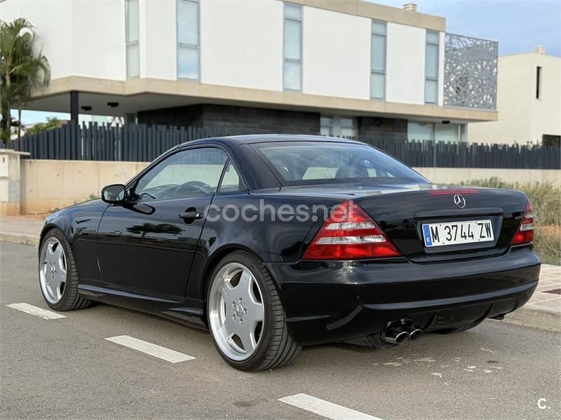 Usado Mercedes SLK320 218 CV (160 kW) 2000 Negro Descapotable
