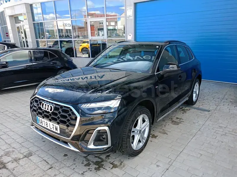 Usado Audi Q5 S-Line 299 CV (219 kW) 2021 Negro SUV