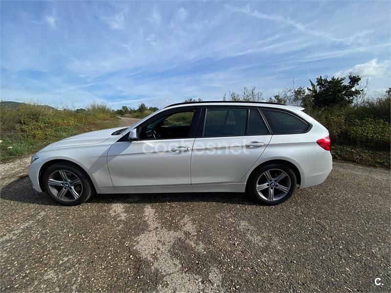Usado BMW 320 Efficient Dynamics 190 CV (139 kW) 2016 Blanco Familiar