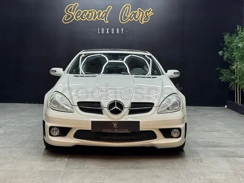 Usado Mercedes SLK55 AMG AMG 360 CV (264 kW) 2004 Blanco Descapotable