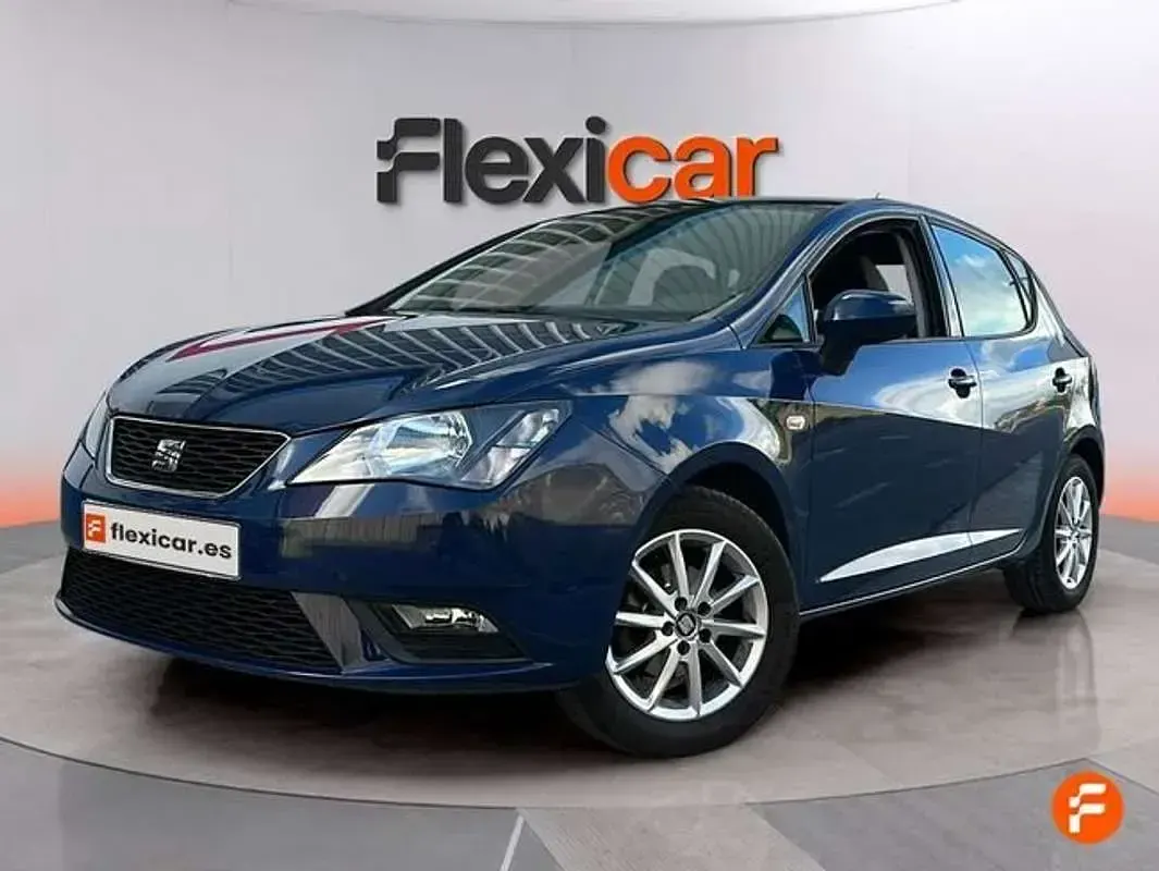Usado Seat Ibiza Reference 90 CV (66 kW) 2017 Azul Utilitario