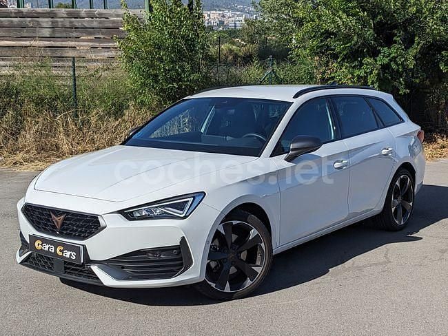 Blanco Usado 2024 Cupra Leon Familiar | 25.890 € (Precio justo) - Imagen 1/4