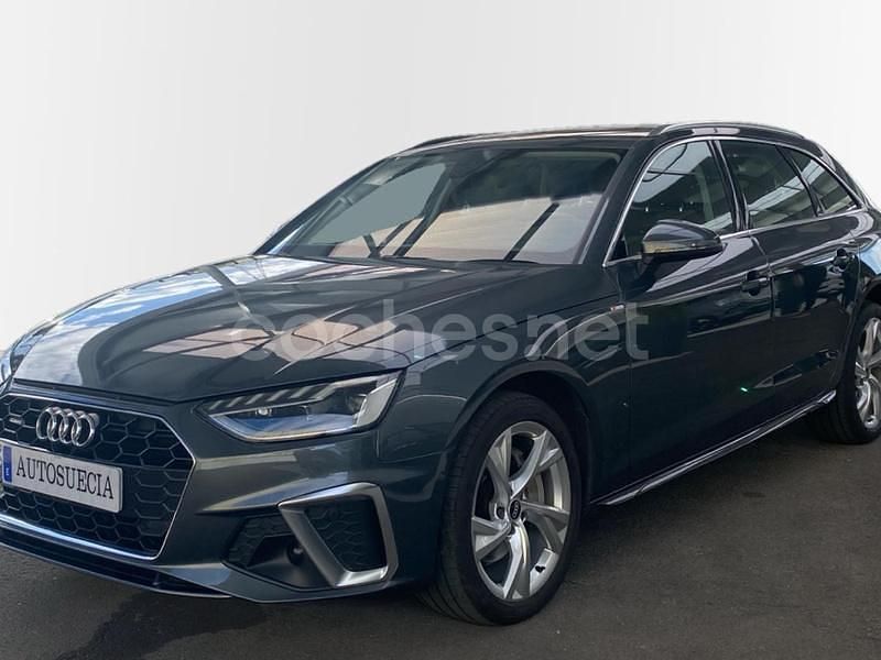 Gris / plata Usado 2021 Audi A4 S-Line Familiar | 30.900 € (Precio justo) - Imagen 1/4