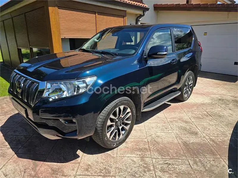 Usado Toyota Land Cruiser 204 CV (150 kW) 2022 Azul SUV