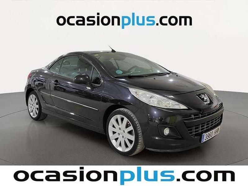 Usado Peugeot 207 CC 120 CV (88 kW) 2012 Negro Descapotable