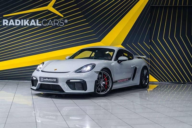 Gris Usado 2020 Porsche Cayman GT4 Coupe | 119.900 € (Caro) - Imagen 1/4