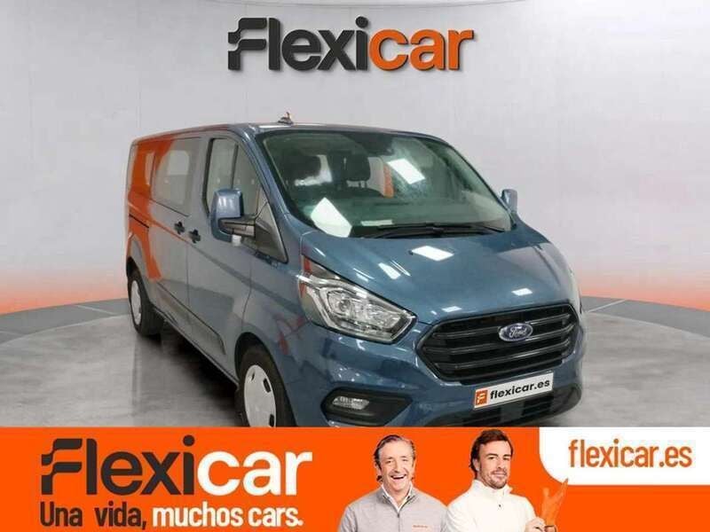 Azul Usado 2023 Ford Tourneo Custom Trend Van | 26.990 € (Precio justo) - Imagen 1/4