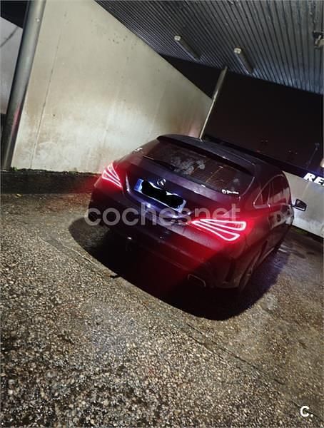 Violeta / lila Usado 2015 Mercedes CLA200 Shooting Brake AMG line Familiar | 16.500 € (Precio justo) - Imagen 1/4