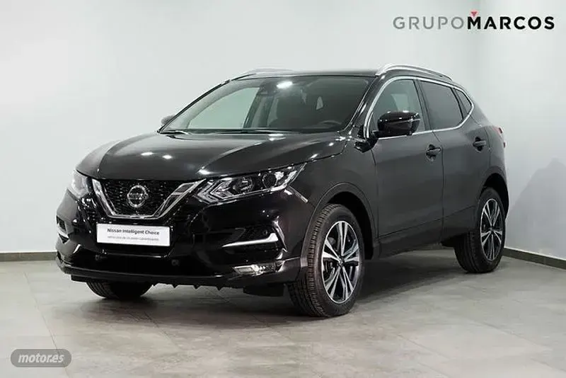Usado Nissan Qashqai N-Connecta 115 CV (84 kW) 2020 Negro SUV