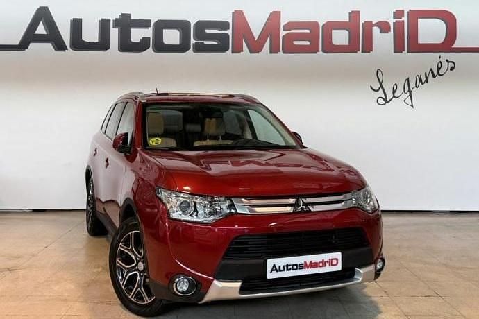 Rojo Usado 2014 Mitsubishi Outlander SUV | 15.490 € (Precio justo) - Imagen 1/4