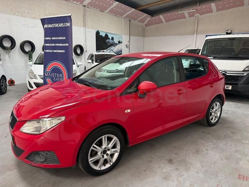 Usado Seat Ibiza Stylance 85 CV (62 kW) 2009 Rojo Berlina