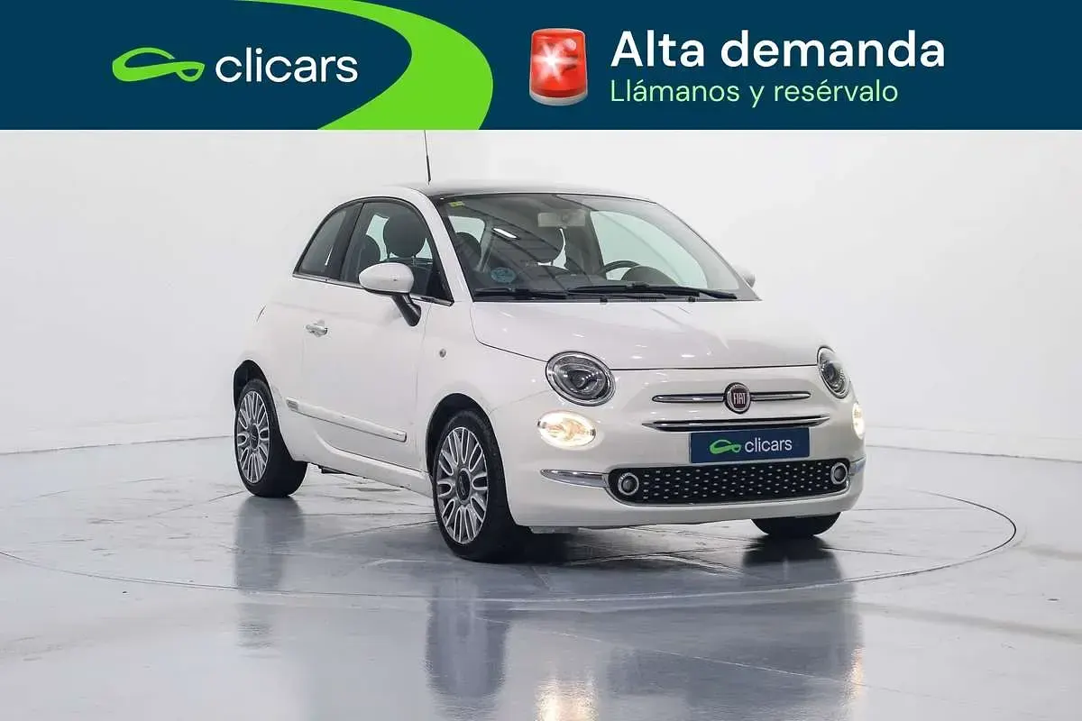 Usado Fiat 500 S 69 CV (50 kW) 2016 Blanco Utilitario