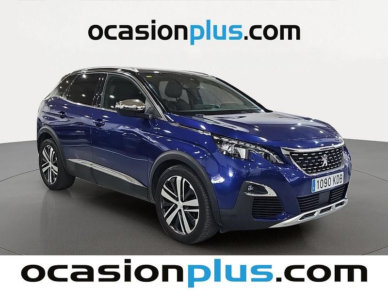 Usado Peugeot 3008 GT 181 CV (133 kW) 2017 Azul SUV