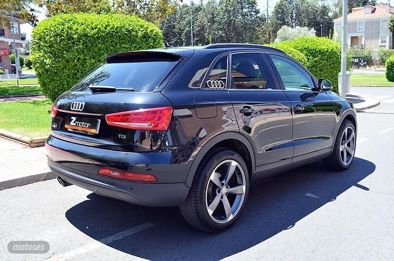 Usado Audi Q3 Ambition 140 CV (102 kW) 2012 Negro SUV