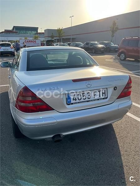 Usado Mercedes SLK230 193 CV (141 kW) 1996 Gris / plata Descapotable