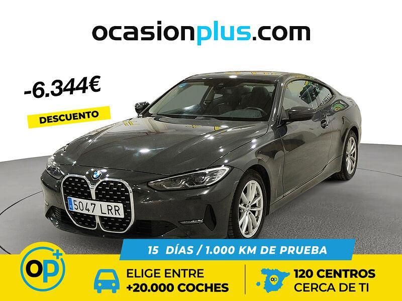 Gris Usado 2021 BMW 420 Coupe | 32.800 € (Buen precio) - Imagen 1/4