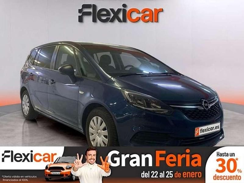 Azul Usado 2017 Opel Zafira Selective Monovolumen | 9790 € (Buen precio) - Imagen 1/4