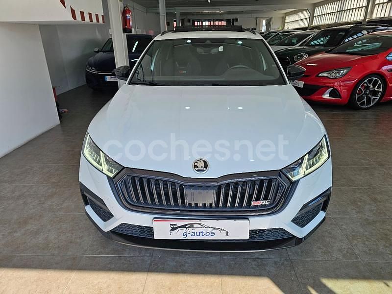 Blanco Usado 2021 Skoda Octavia RS Familiar | 26.999 € (Un poco caro) - Imagen 1/4