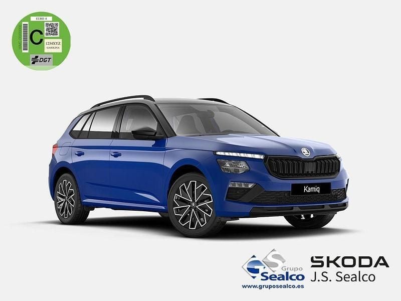 Azul Usado 2024 Skoda Kamiq SUV | 23.490 € (Precio justo) - Imagen 1/4