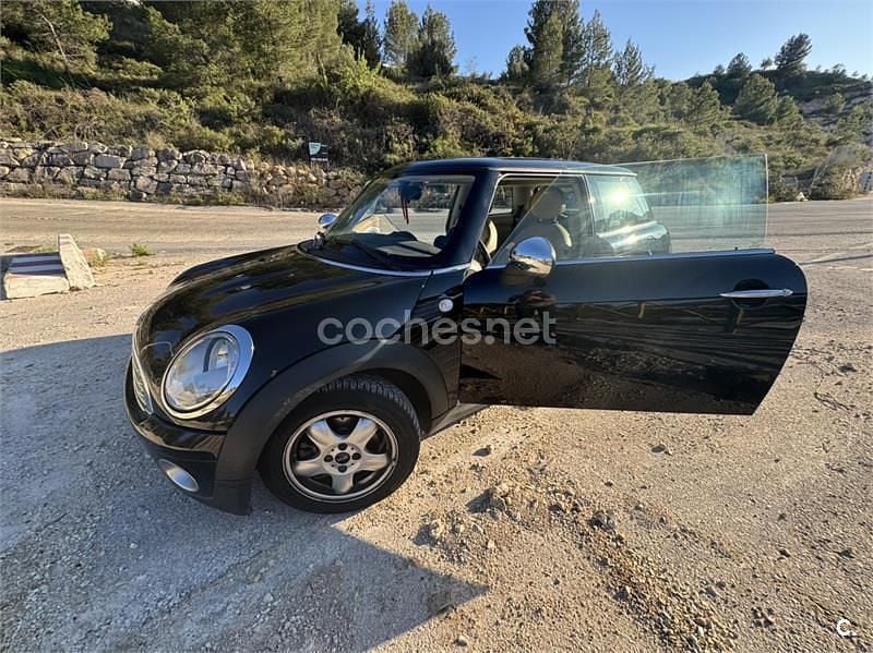 Usado Mini ONE 95 CV (69 kW) 2010 Negro Utilitario