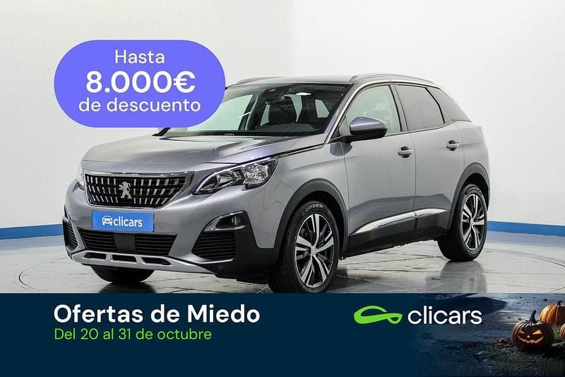 Gris Usado 2020 Peugeot 3008 Allure SUV | 15.590 € (Precio justo) - Imagen 1/4