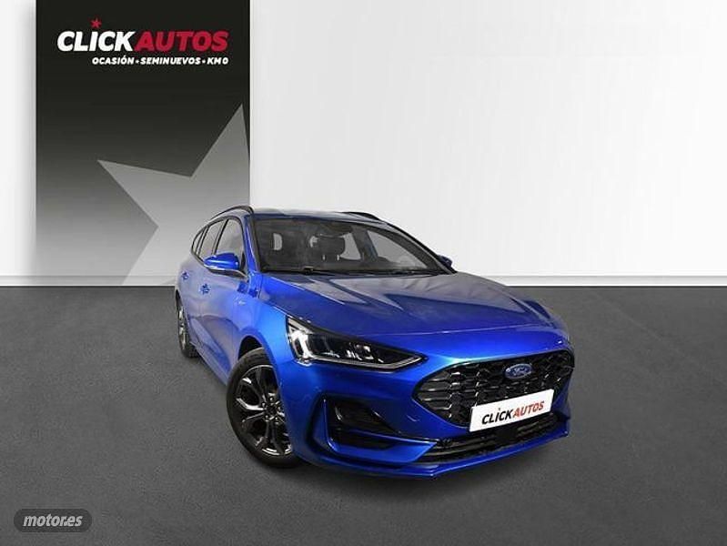 Usado Ford Focus ST-Line 125 CV (91 kW) 2024 Azul Familiar
